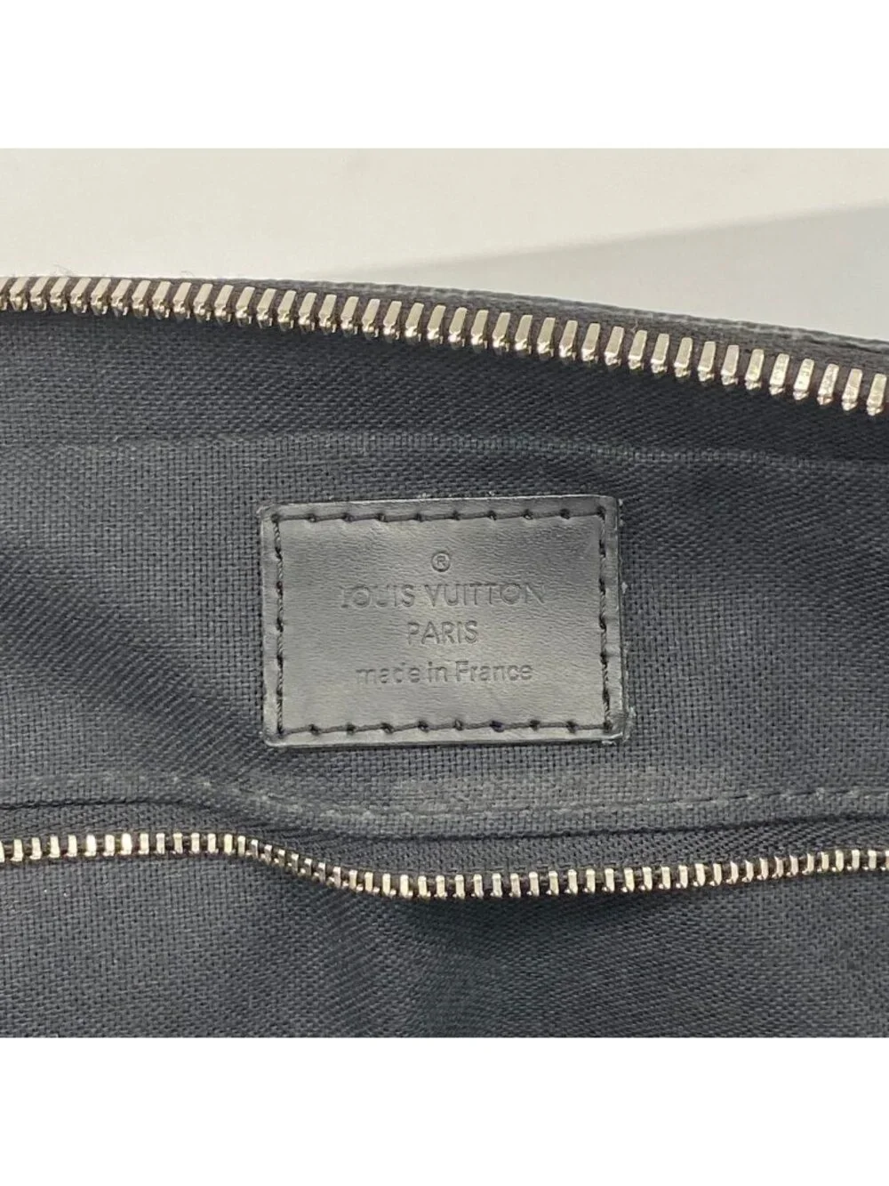 Louis Vuitton Briefcase Damier Graphite Porte Documents Voyage Black Gray